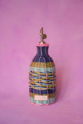 Oil Decanter | Pink & Navy