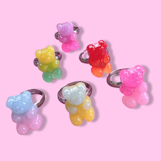 Gummy Bear Rings | Multicoloured