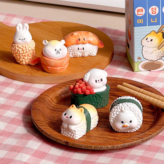 Blind Box Toy | Sushi Animal Miniature Figure