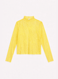 Alibany Lace Shirt | Yellow
