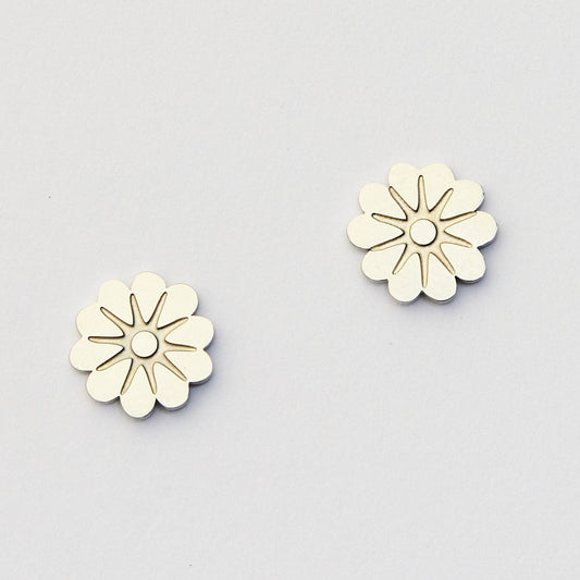 Olearia Studs | Silver