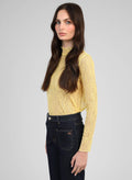 Alibany Lace Shirt | Yellow