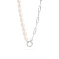 Freshwater Pearl  Split Chain Necklace | various colours