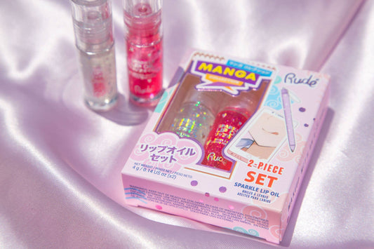 Manga Sparkle Lip Oil Duo | Various Colours