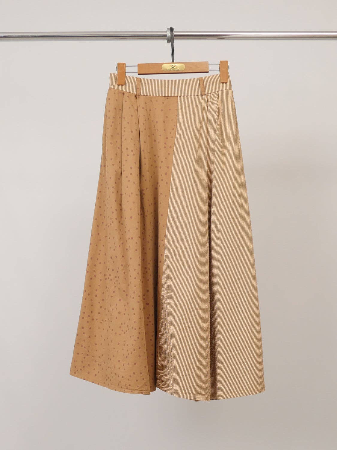 Mixed Print Midi Skirt | various colours