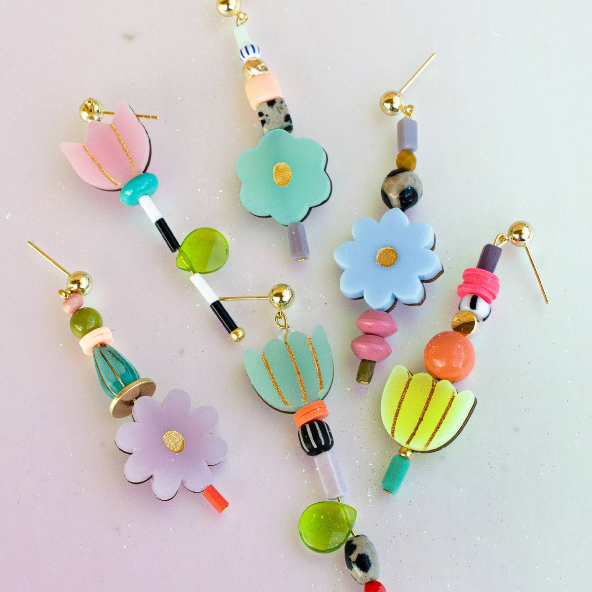 Flower Earrings | Mix and Match