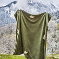 Embroidered Polar Fleece Blanket | Spitzberg