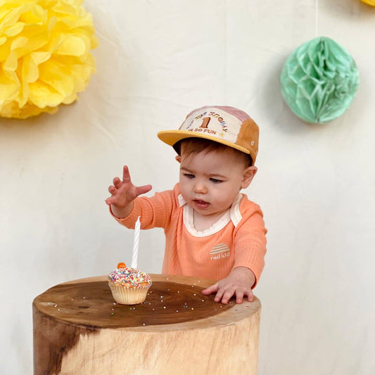 1st Birthday Cord Cap | Musk Spliced
