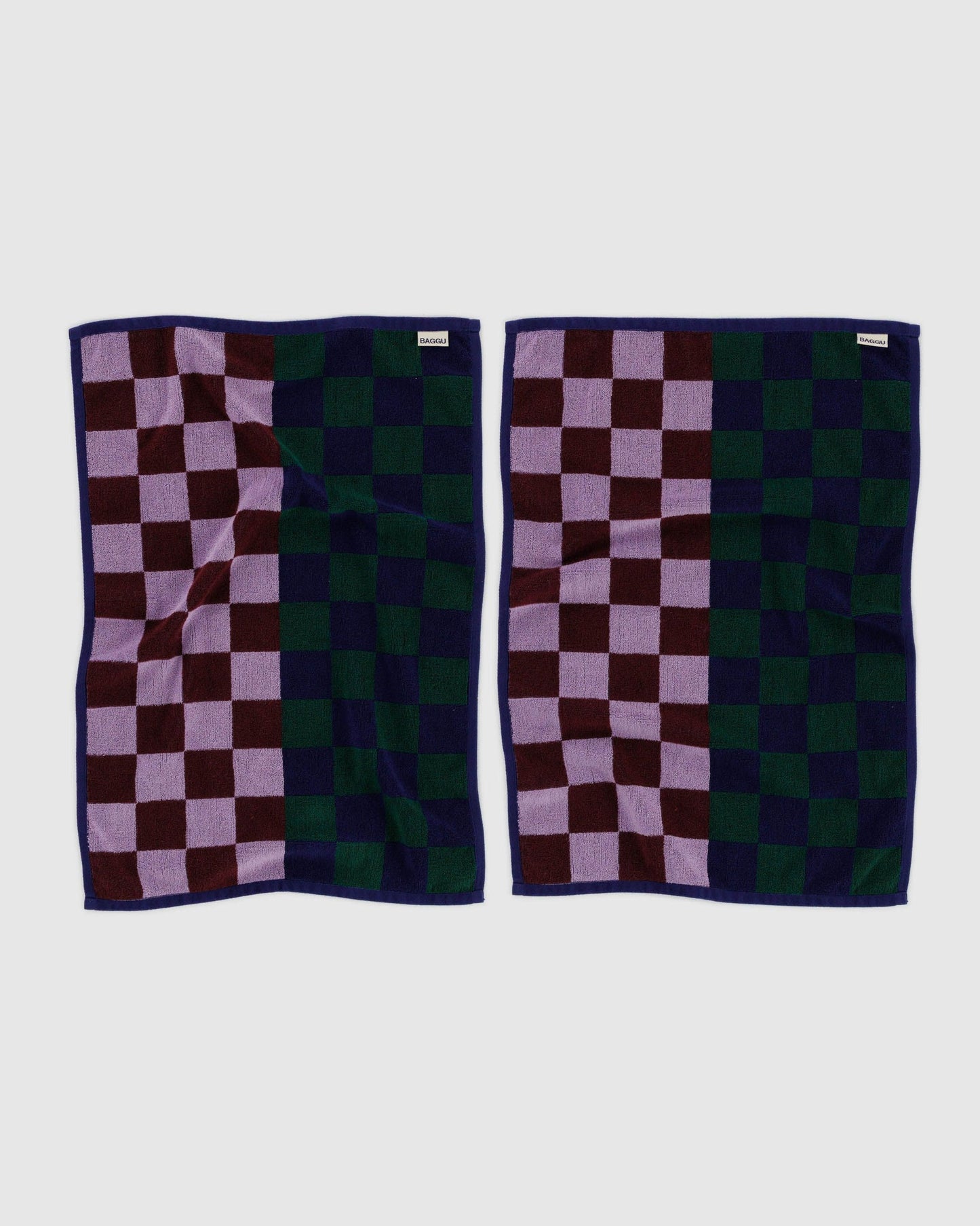 Hand Towel Set of 2 | Jewel Checks