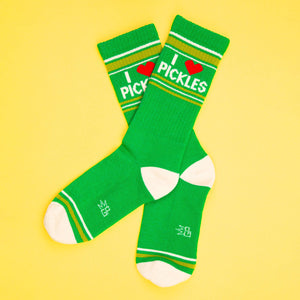 I ❤️ Pickles | Gym Crew Socks