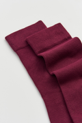 Dark Plum Bamboo Socks