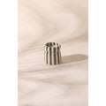 Cabana Striped Ceramic Candle | Lava Stone