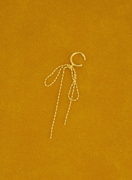 Ribbon Earcuff