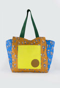 Colourblock Carryall | Mini Flowers