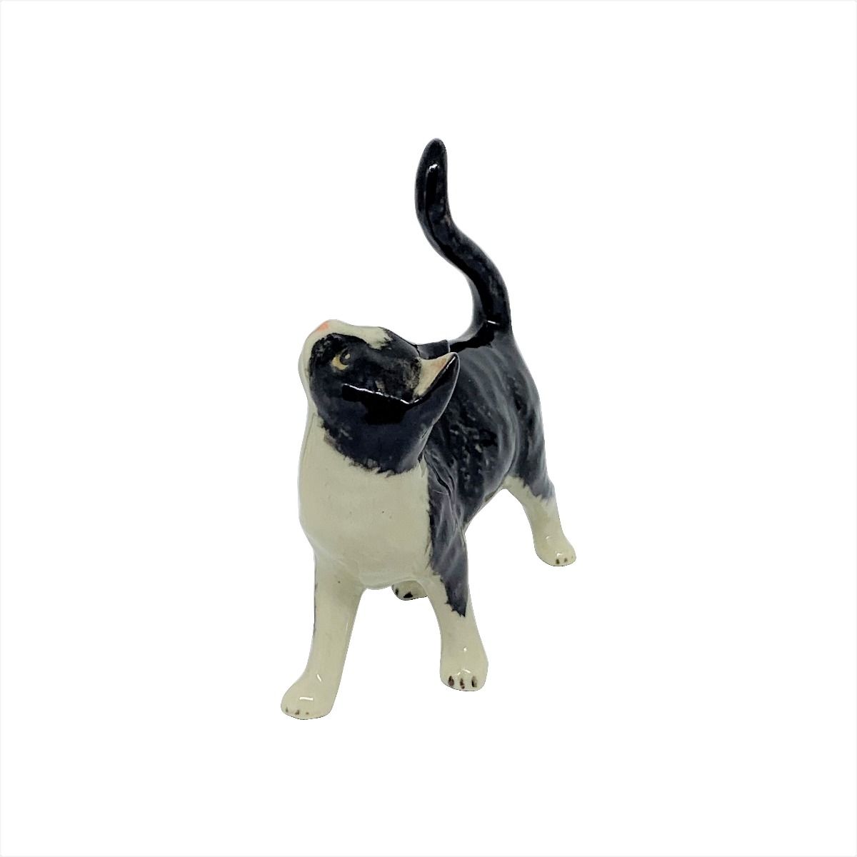 Ceramic Black Cat Standing
