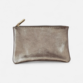 Metallic Leather Pouch | More Colours Available