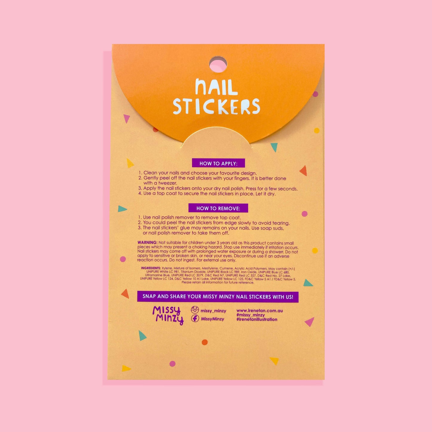 Crazy For Plant | Nail Stickers