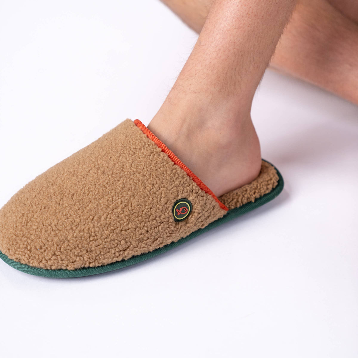 Sherpa Slippers | Camel