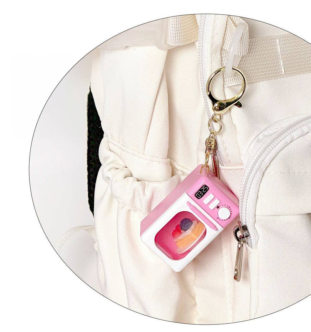 Mini Microwave Keychain | Light Up