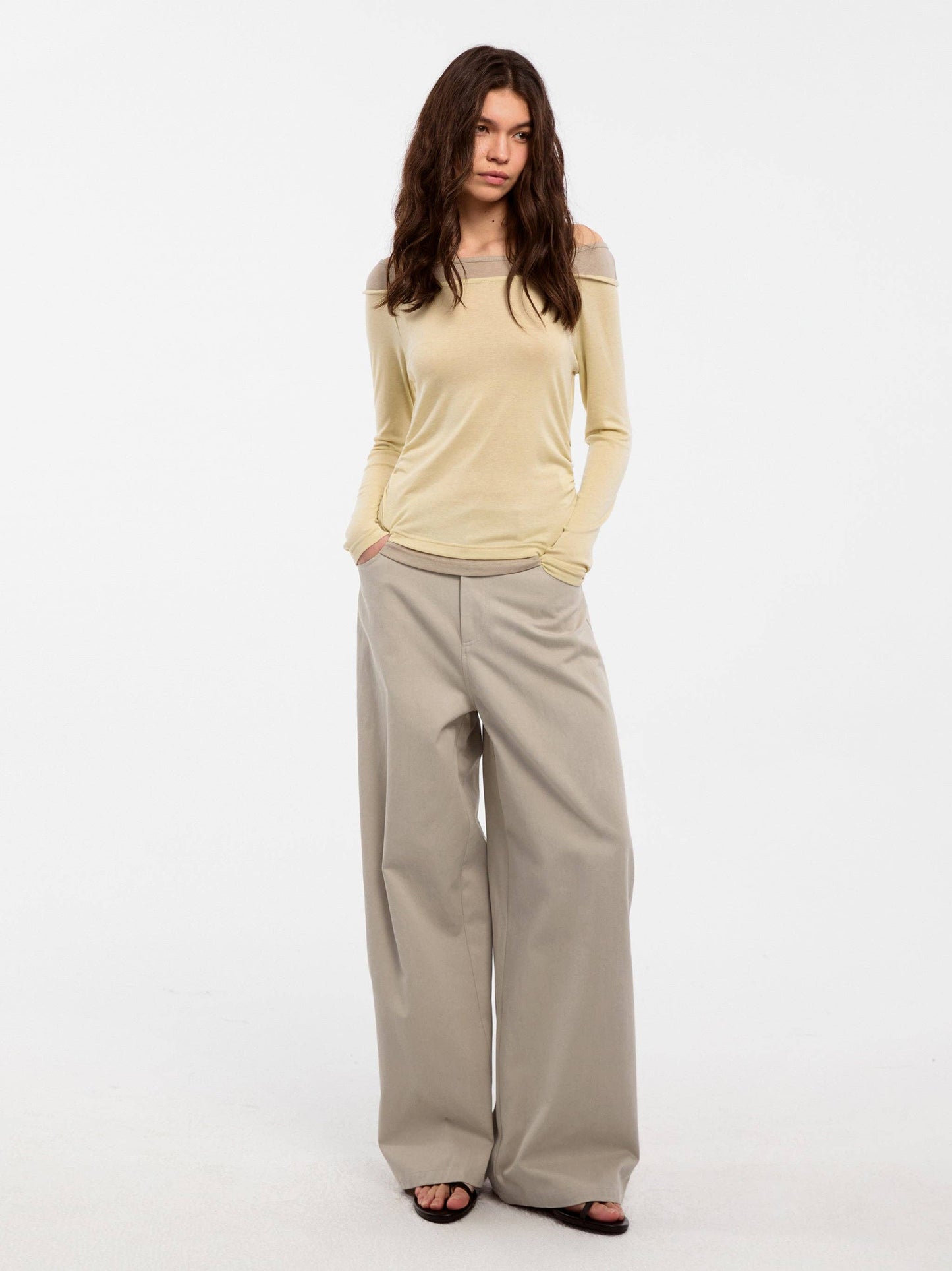 Off-Shoulder T-Shirt | various colours