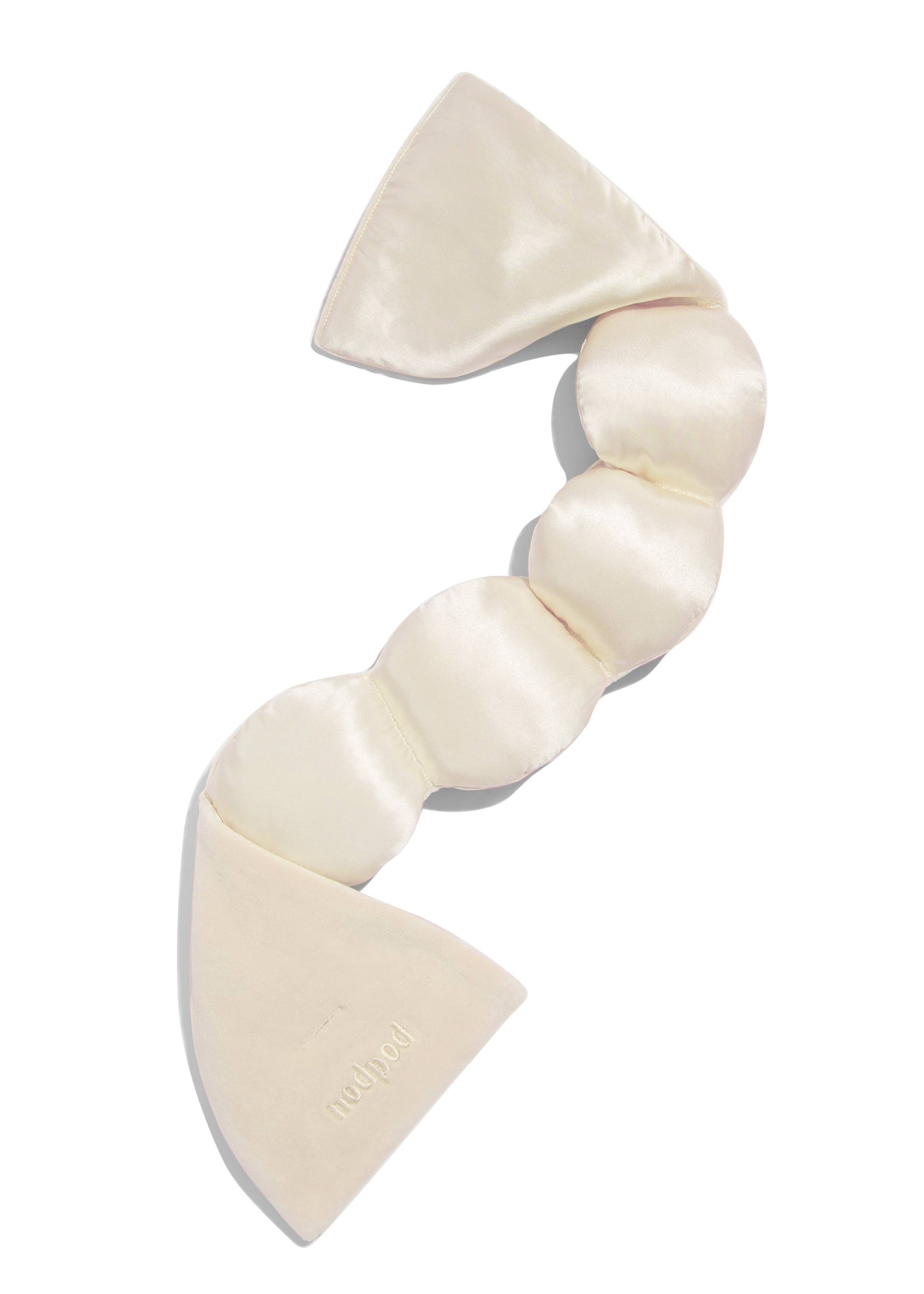 Silk Weighted Sleep Mask | Pearl