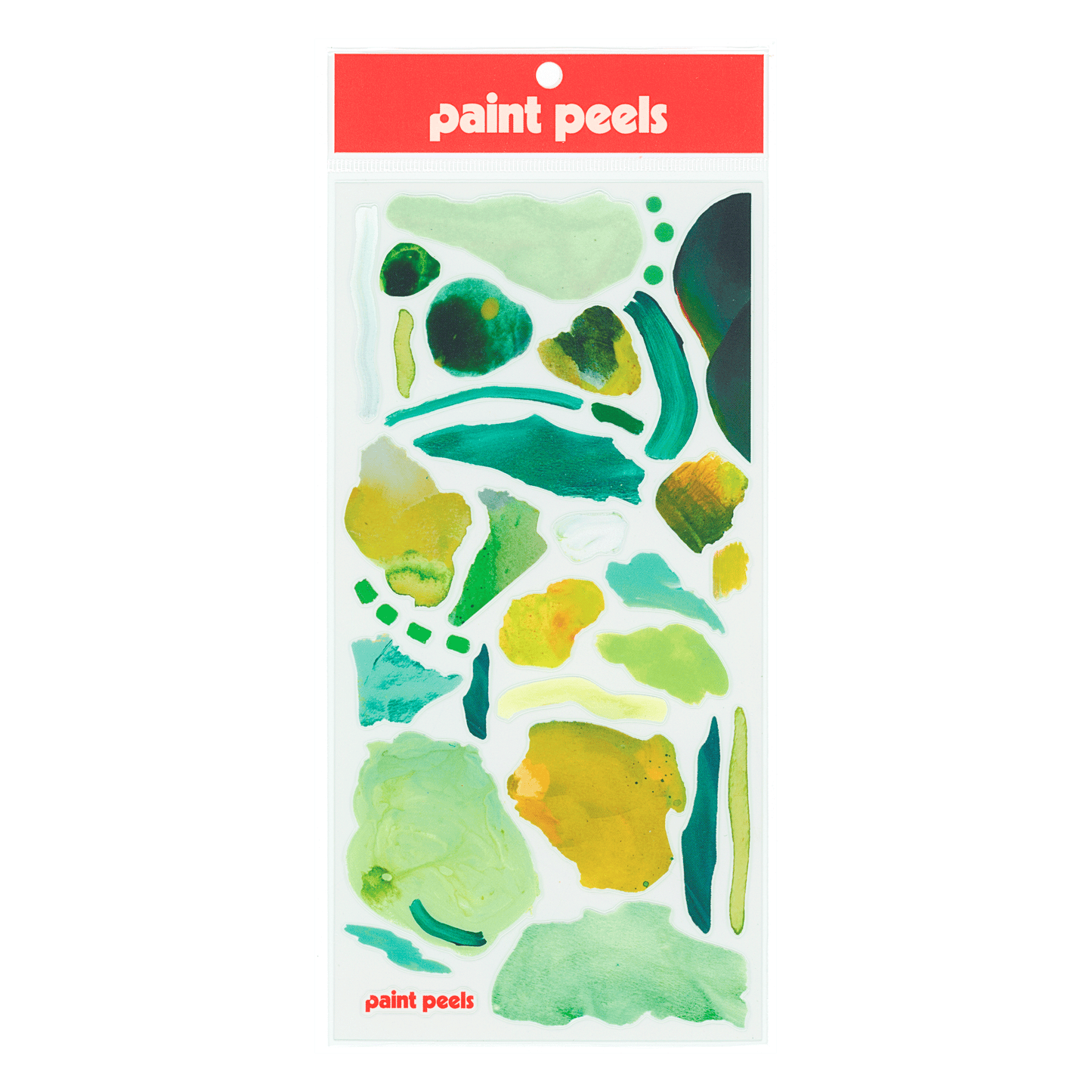 Paint Peels Sticker Sheet | various colours