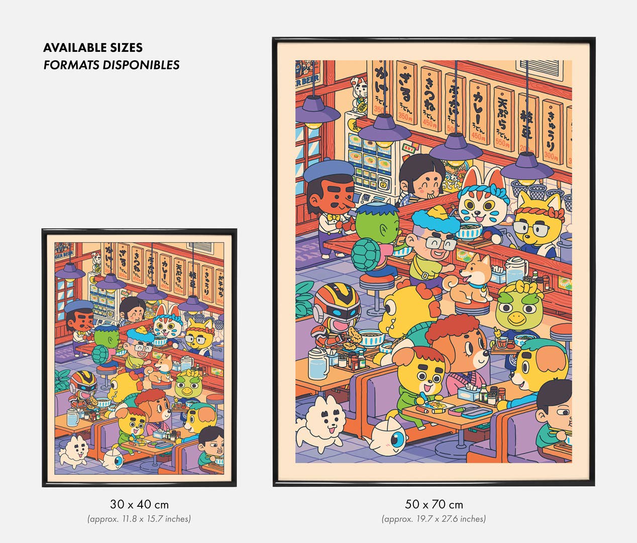 "Udon-ya" Poster | 30x40cm