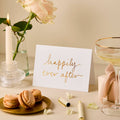 happily ever after | wedding card