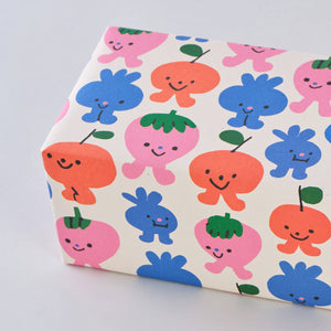 'Birthday Fruits' Gift Wrap | 1 Sheet