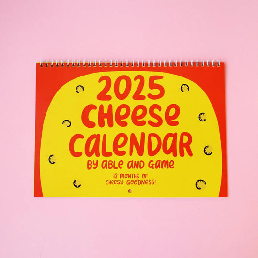 2025 Calendar | Cheese Calendar