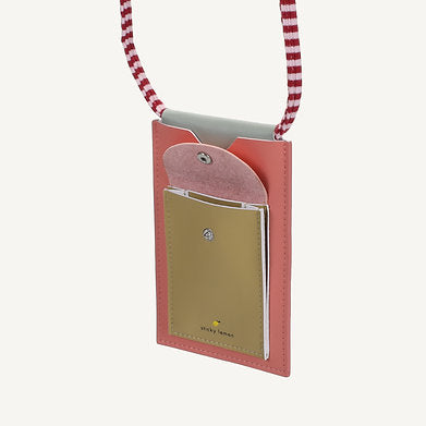Phone Pouch | Coral Pink