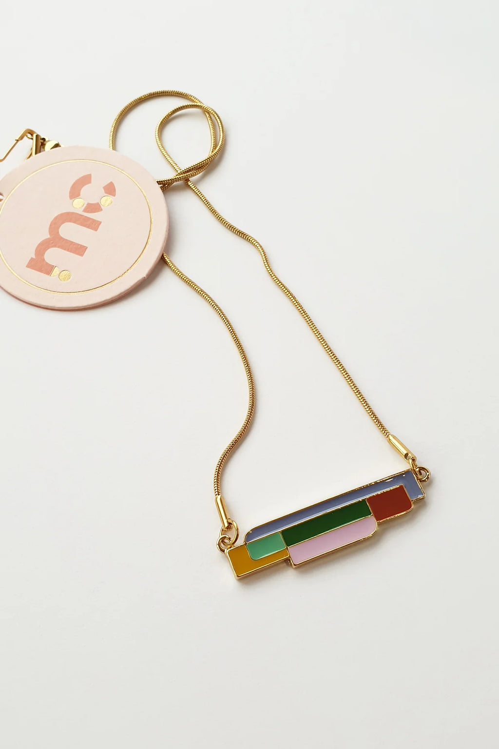 Leadlight Necklace | Cornflower