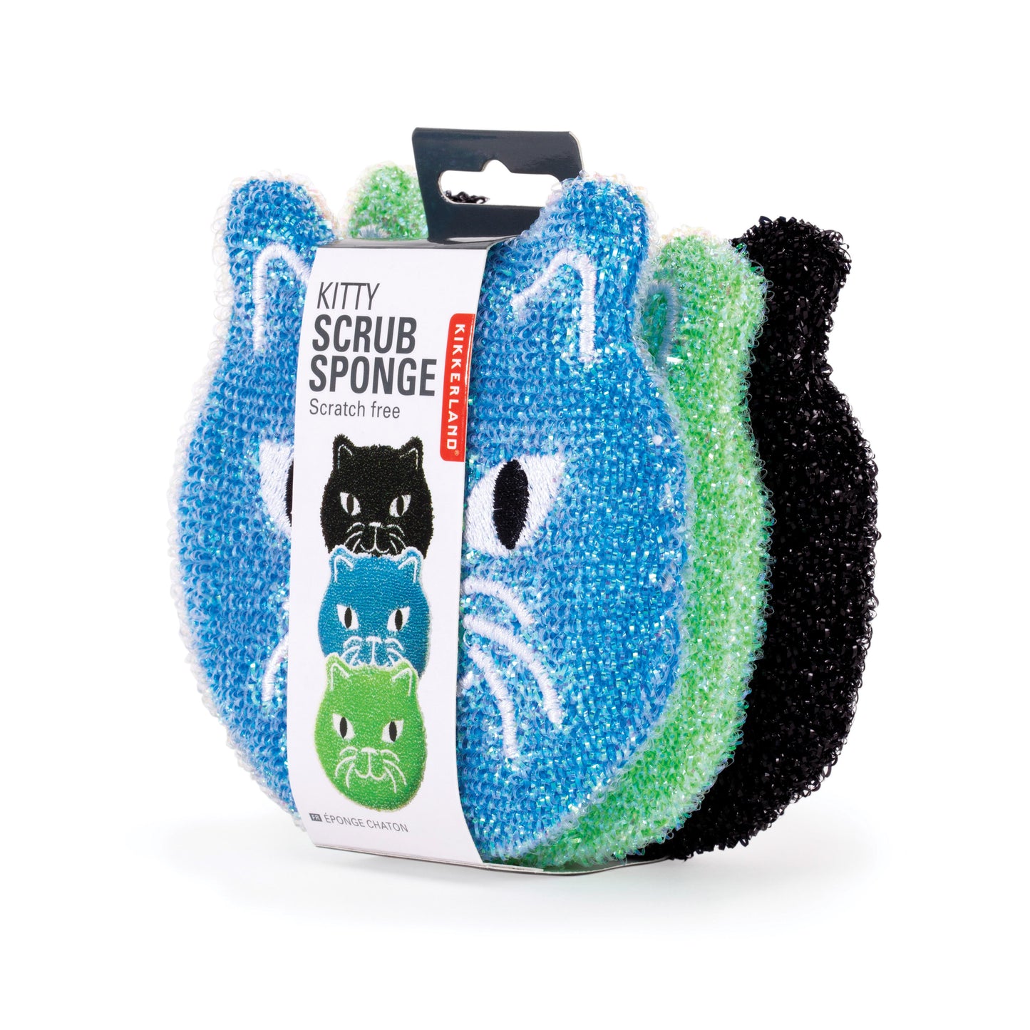 Cat Sponges | Multicoloured - Set of 3