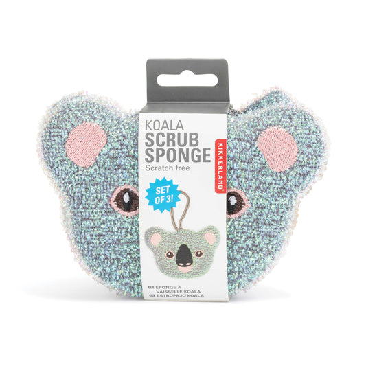 Koala Sponges | Multicoloured - Set of 3