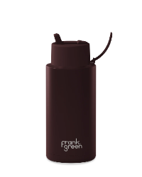 Ceramic Bottle Straw Lid | 34oz Chocolate