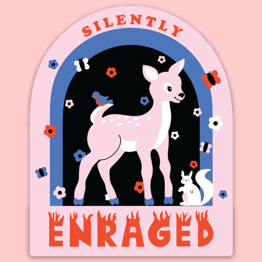 Silently Enraged | Sticker