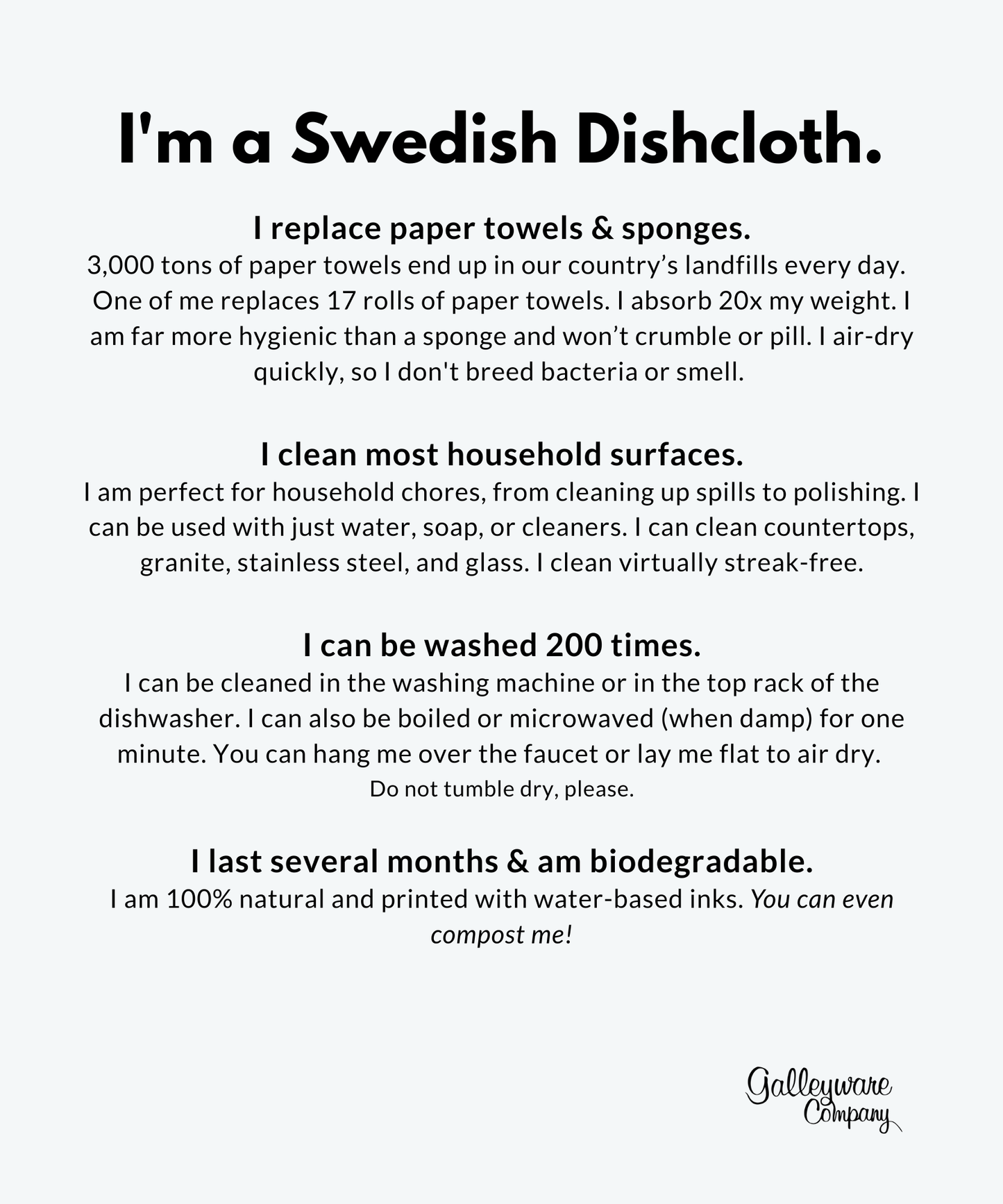 Winter Landscape | Swedish Towel