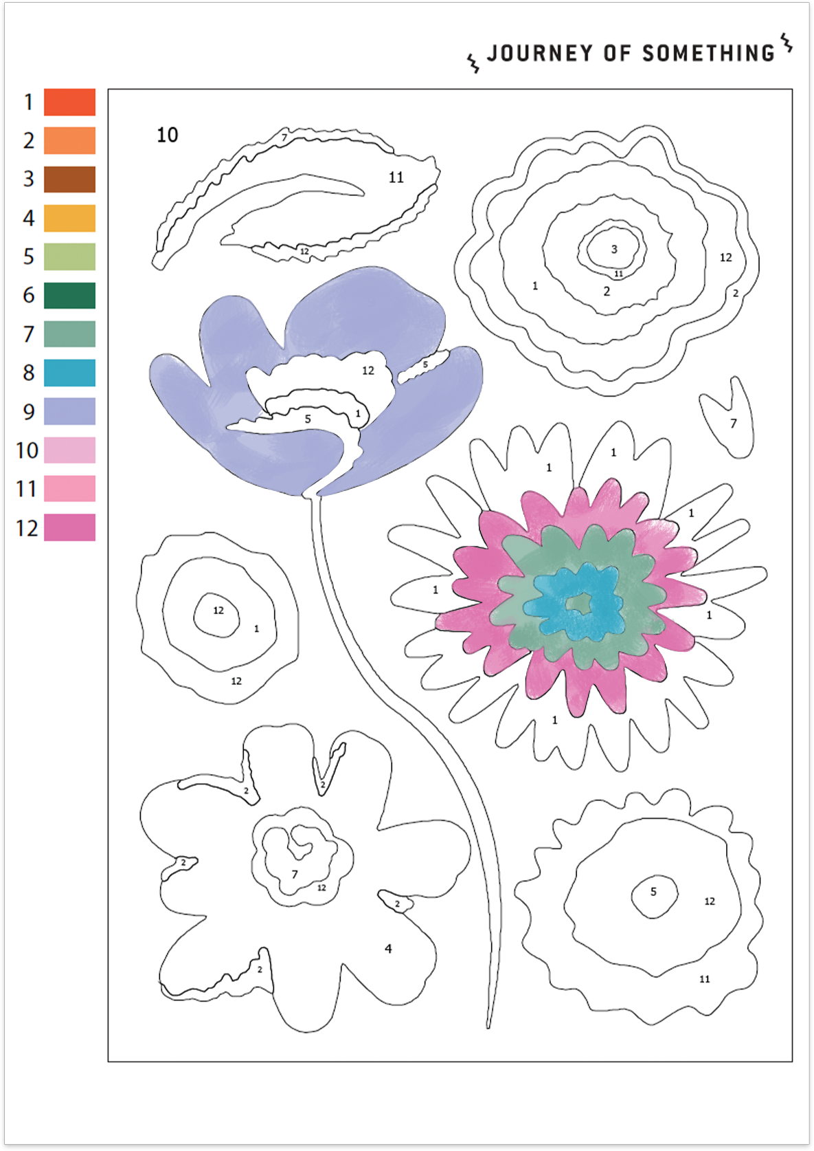 Paint by Numbers | Into the Petals 3pck