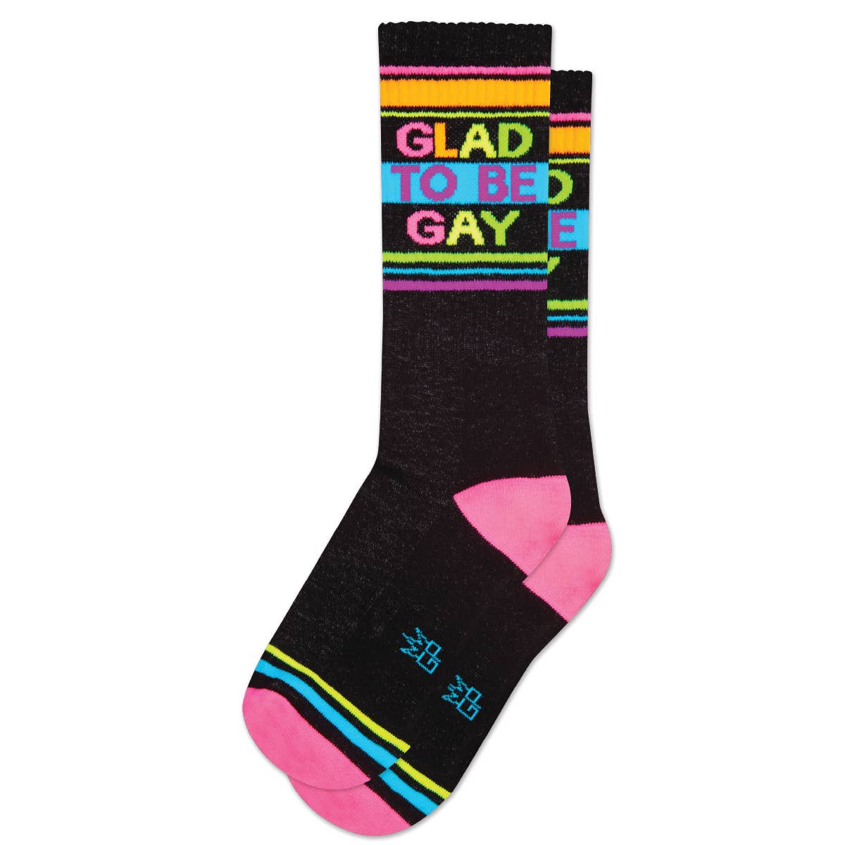 Glad To Be Gay | Gym Crew Socks