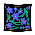 Medium Scarf | Las Flores - Silk Cotton