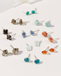 Raw Beauty Earrings | Sterling Silver & Pyrite