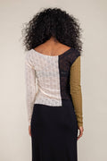 Jacquard Mesh Top | Jem