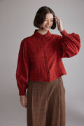 Plaid Blouse | Red Plaid