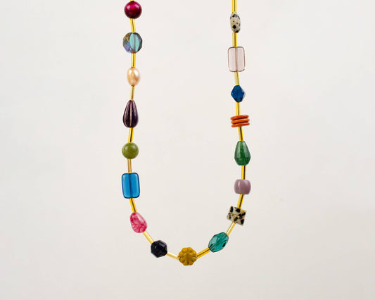 Mariposa Jewel Tone | Beaded Necklace