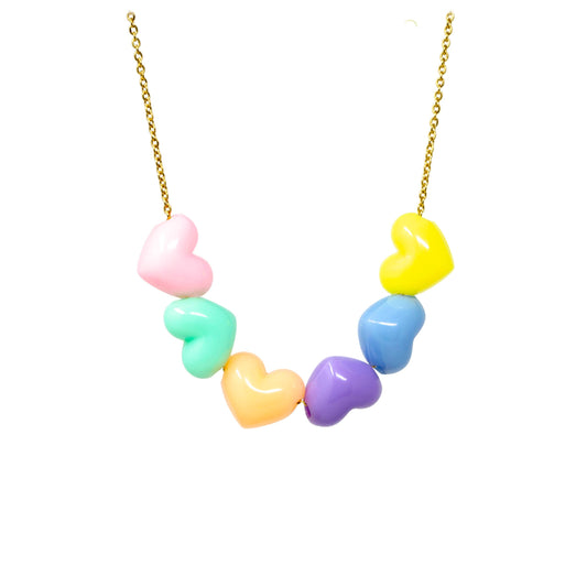 Jumbo Heart Charm Necklace
