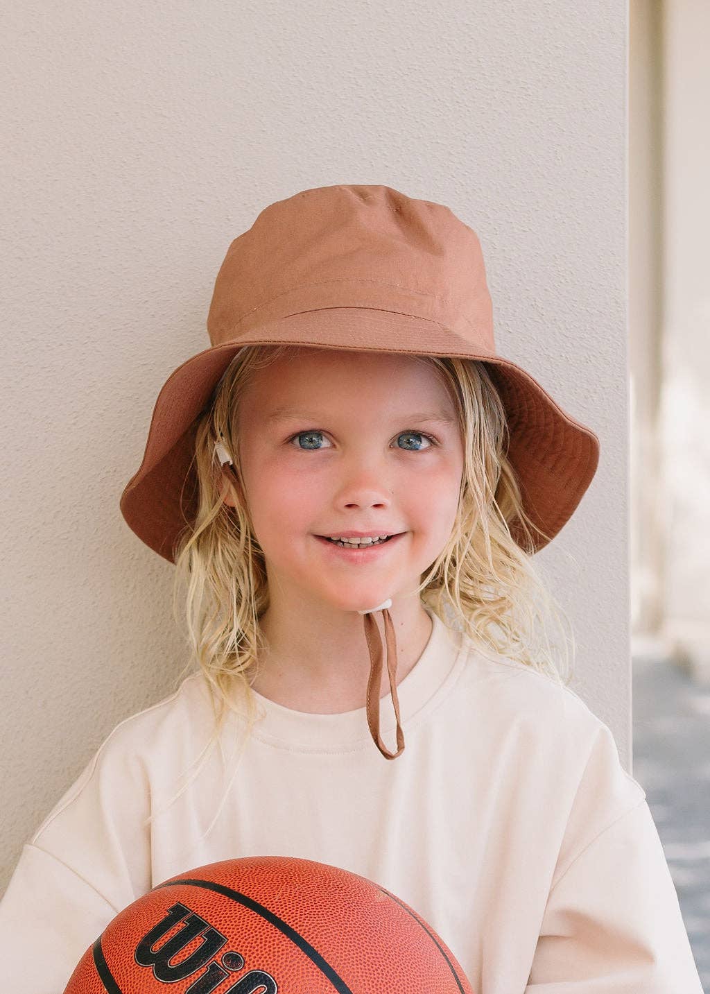 Wide Brim Bucket Hat | Coffee