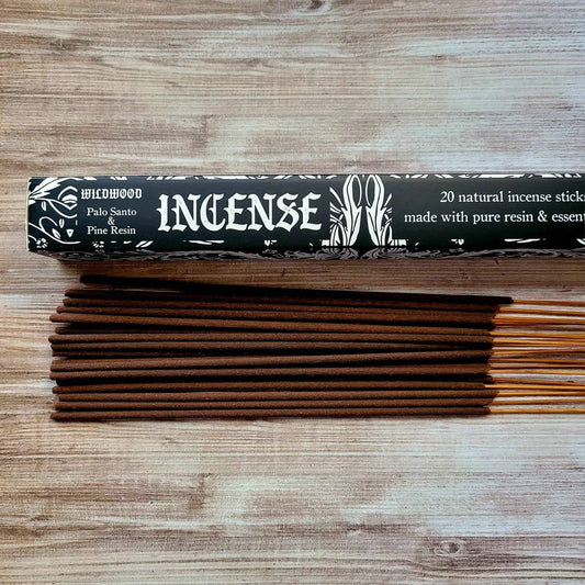 Wildwood Stick Incense | Palo Santo and Pine Resin