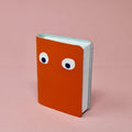 Googly Eye Mini Leather Notebook | various colours