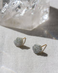 Stardust Druzy Studs | Light Blue