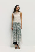 The Jennifer Skirt | Asymmetrical Lace Skirt